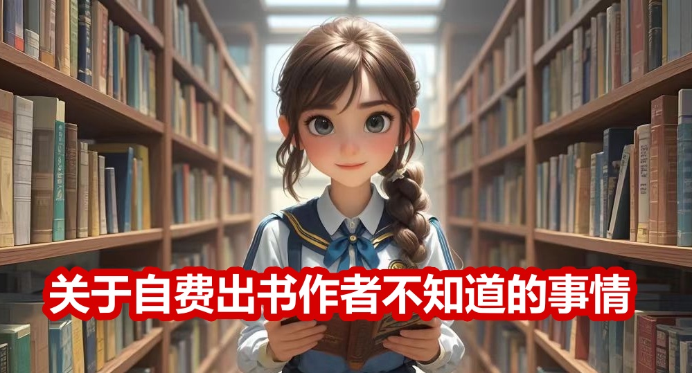 关于自费出书大家所不知道的事情是什么？