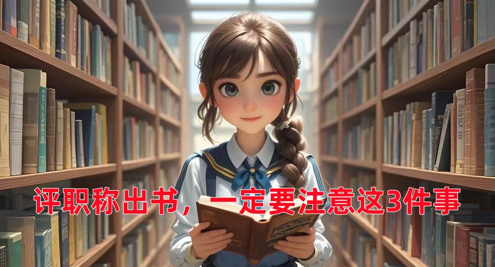 评职称出书，一定要注意这3件事