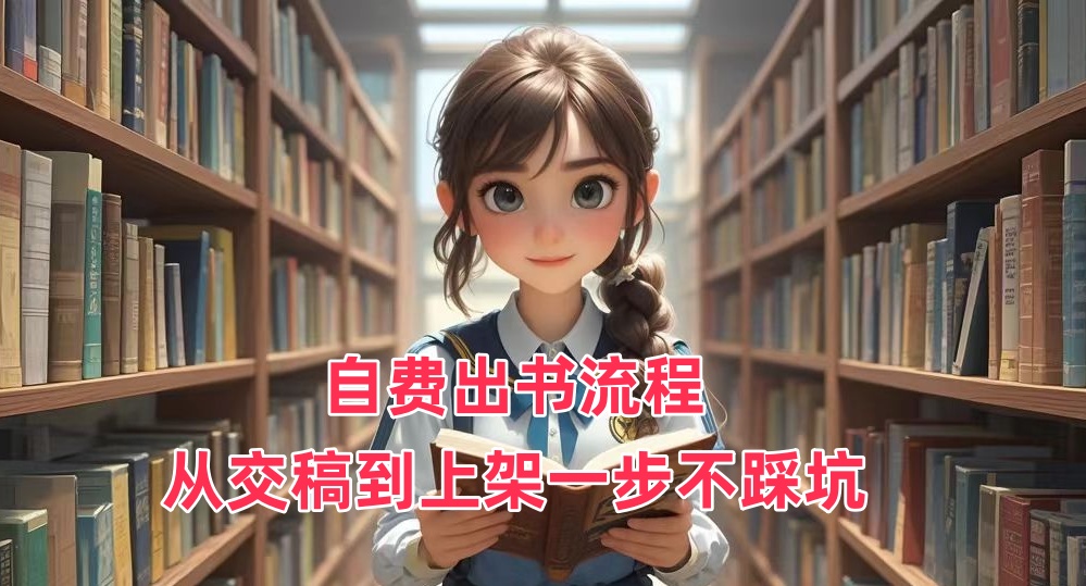自费出书流程｜从交稿到上架一步不踩坑