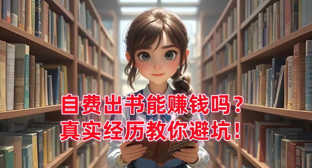 自费出书能赚钱吗？真实经历教你避坑